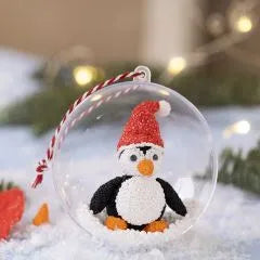 kerstbal pinguin