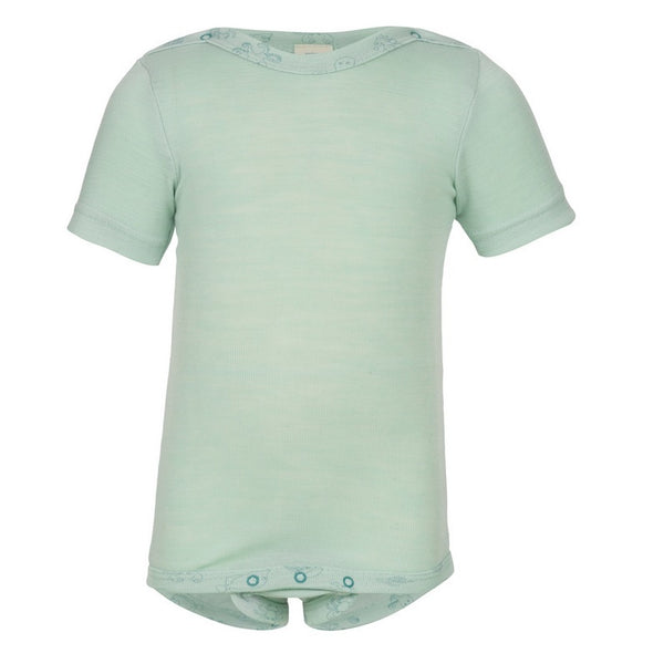 Korte mouw pastel mint