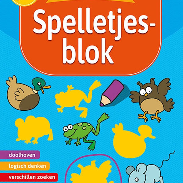 Leerrijk spelletjesblok 4 6 jaar
