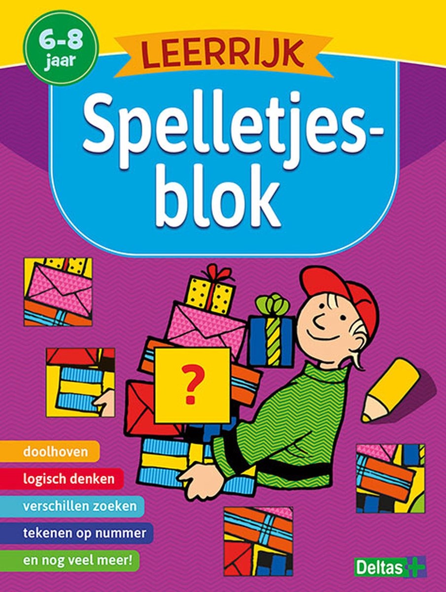 Leerrijk spelletjesblok 6 8 jaar