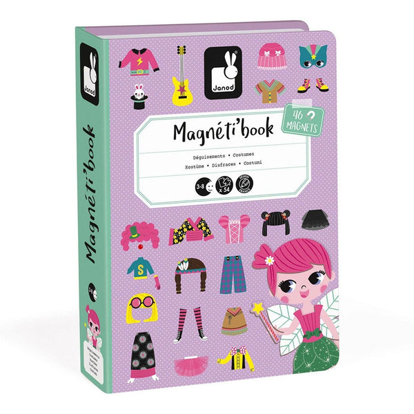 Magnetibook - Verkleedfeest Meisjes, janod