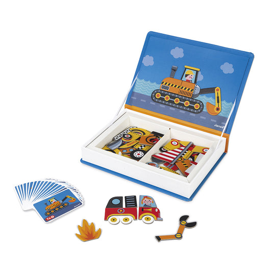 magnetibook, janod, racers