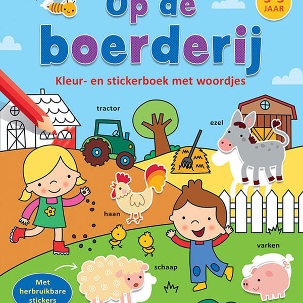 op de boerderij