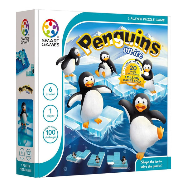 penguins on ice
