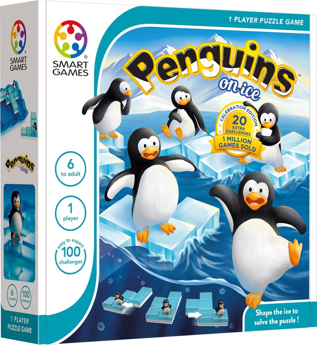 penguins on ice