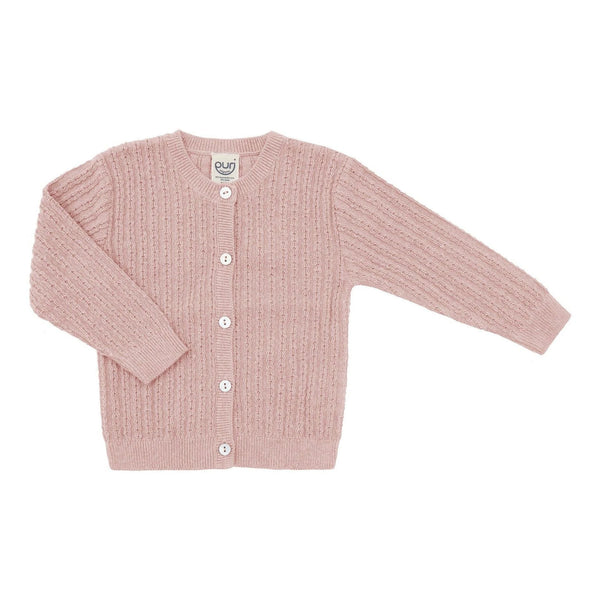 Puri Organics - Vestje Ajour - Misty Rose