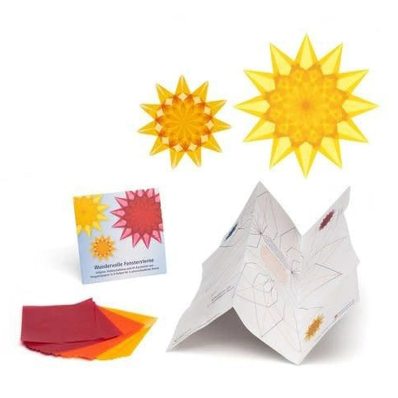 raamsterren rood geel oranje