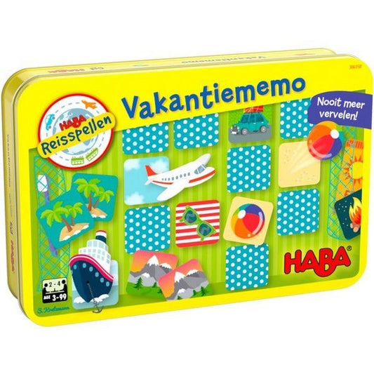 Reisspel Vakantiememo Haba