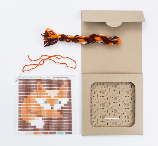 Sozo - Needlepoint Kit Baby Vos, borduurset 