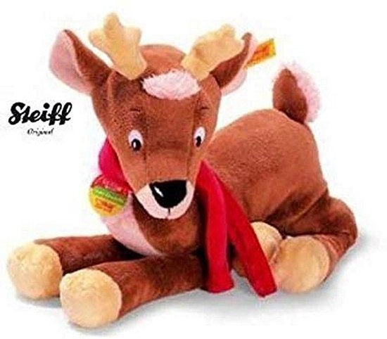 Steiff - Knuffel Rudolf, kerst