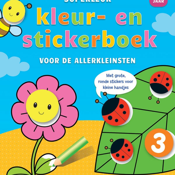 superleuk kleur en stickerboek 2 4