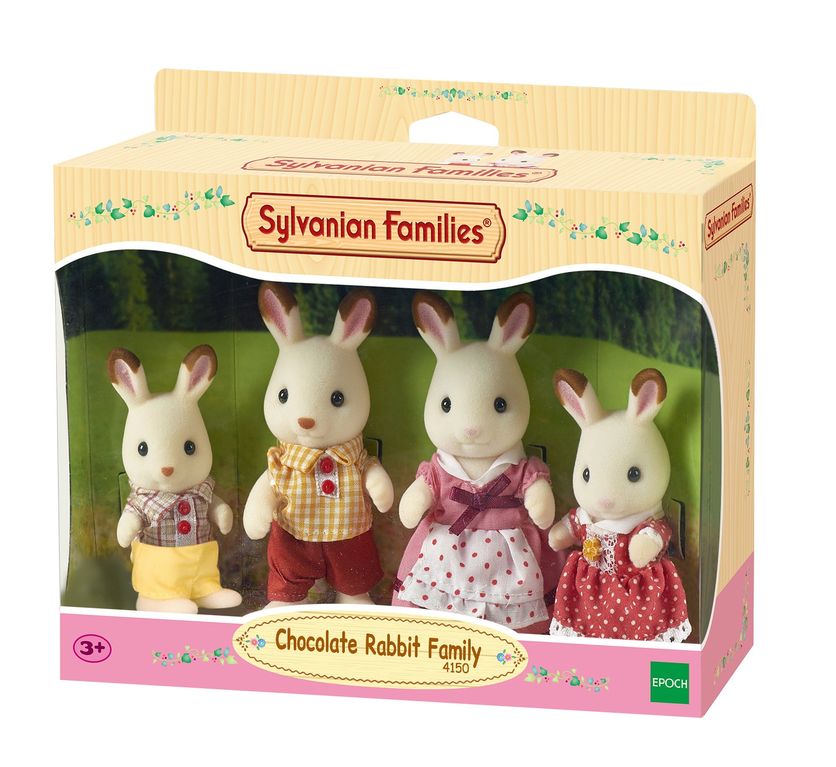 Sylvanian Families -  Chocolate Rabbit Family