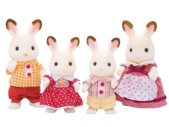 Sylvanian Families -  Chocolate Rabbit Family