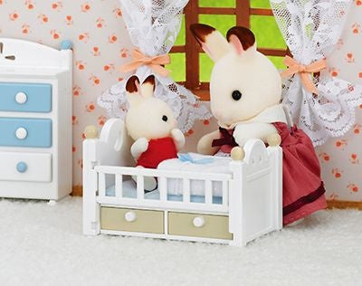Sylvanian Families Chocolate Rabbit Baby Set 5017