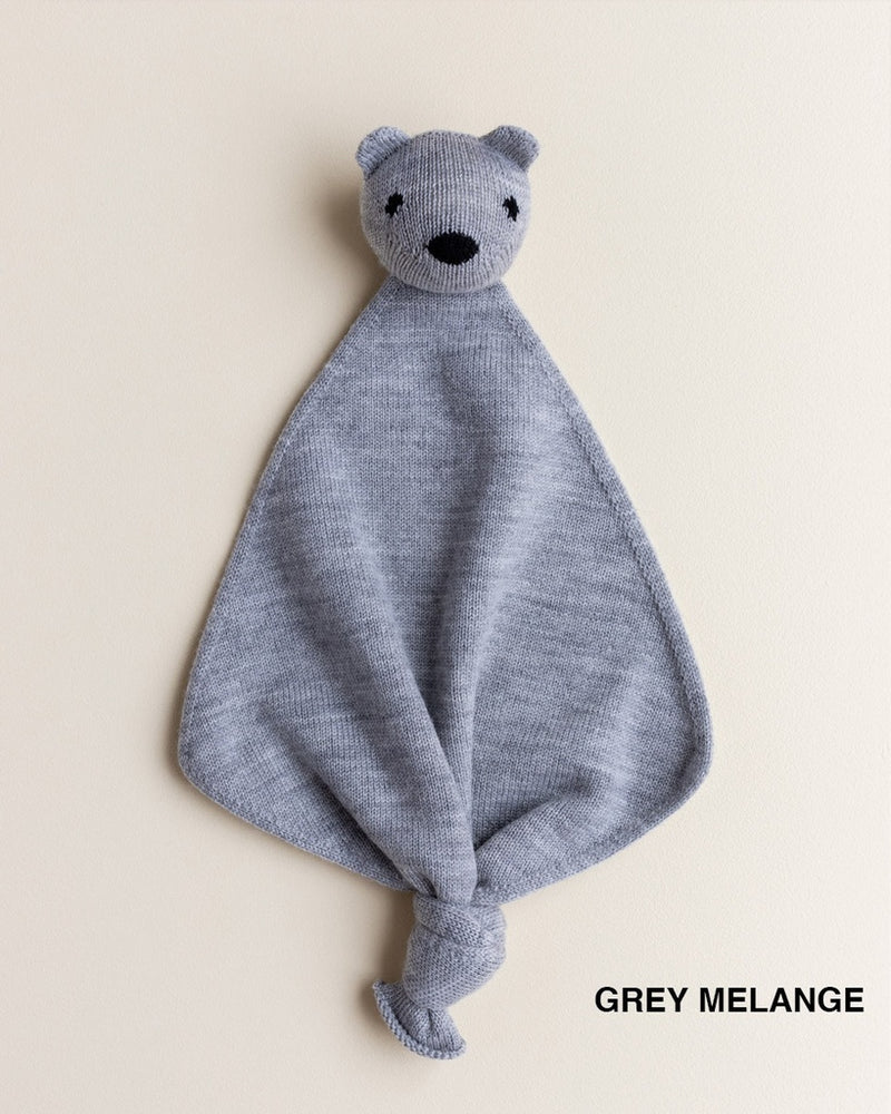 Teddy Tokki -hvid - grey melange