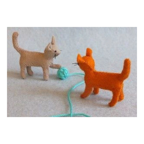 Twee poesjes, atelier pippilotta